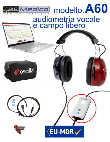 Audiometro Oscilla A60